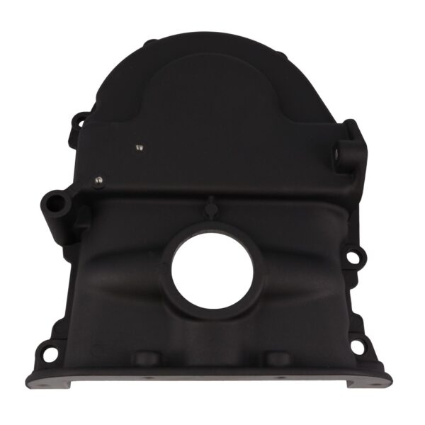 Timing Cover; Ford FE Big Block V8; Black Aluminum