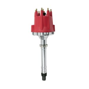TSP Pro Series Pro Billet Distributor; Chevy SB & BB Gen 2 Mark IV V8; Red