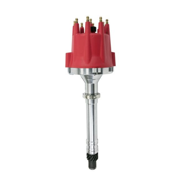 TSP Pro Series Pro Billet Distributor; Chevy SB & BB Gen 2 Mark IV V8; Red