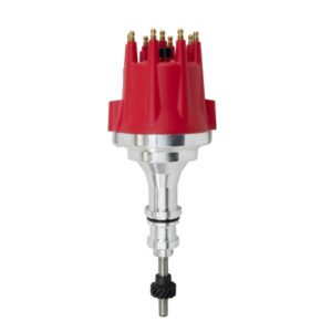 TSP Pro Series Pro Billet Distributor; Ford SB V8 (221; 260; 289; 302); Red