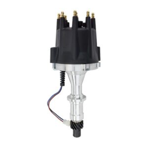 TSP Pro Series Pro Billet Distributor; Pontiac (389;326;400;301;421;428;455); Black