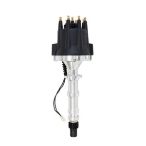 TSP Pro Series Pro Billet Distributor; Chevrolet BB Gen. 1 "W" (348; 409); Black