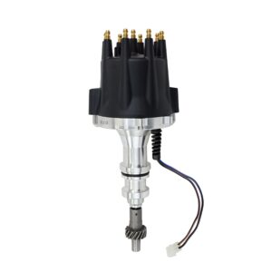 TSP Pro Series Pro Billet Distributor; Ford 351W; Black
