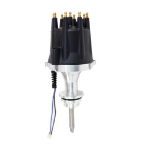 TSP Pro Series Pro Billet Distributor; Chrysler SB V8 (273; 318; 340; 360); Black