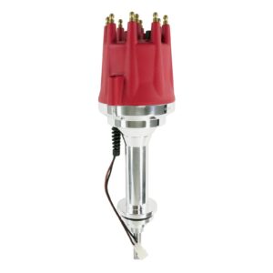 TSP Pro Series Pro Billet Distributor; Chrysler BB V8 (383-400 "B"); Red