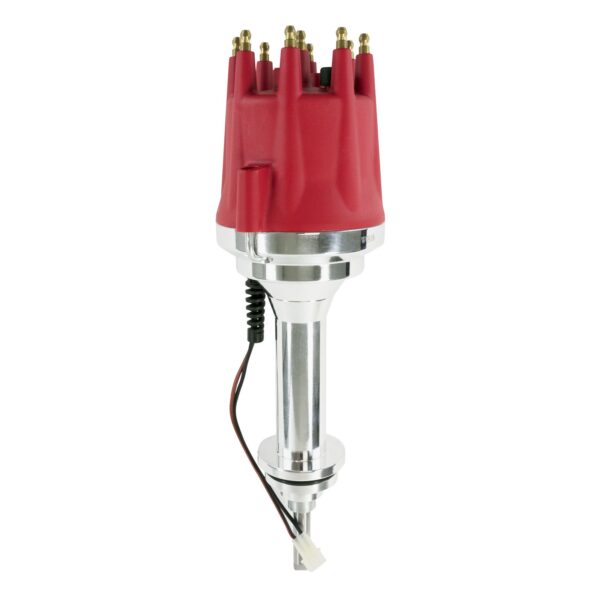 TSP Pro Series Pro Billet Distributor; Chrysler BB V8 (383-400 "B"); Red
