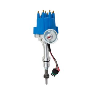 TSP Pro Series Ready to Run Distributor; Ford SB V8 (302) EFI to Carb; Blue
