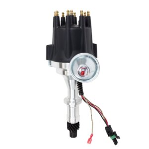 TSP Pro Series Ready to Run Distributor; Pontiac V8 (389-455); Black