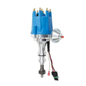 TSP Pro Series Ready to Run Distributor; Ford BB (370-460);351C;400;351M V8; Blue