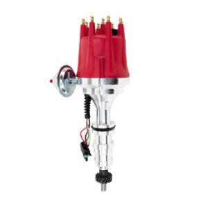 TSP Pro Series Ready to Run Distributor; Ford FE (330-428) Cars/Light Trucks; Red
