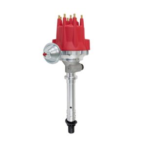 TSP Pro Series Ready to Run Distributor; Corvette V8 ('62-'74) Tach Drive; Red