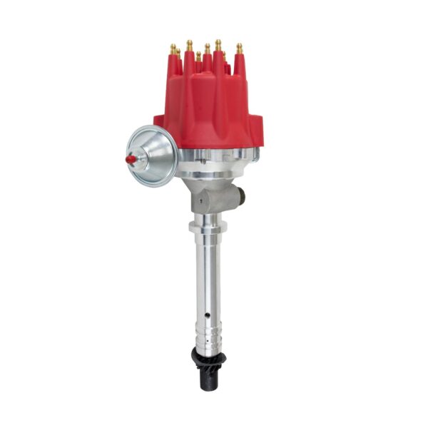 TSP Pro Series Ready to Run Distributor; Corvette V8 ('62-'74) Tach Drive; Red