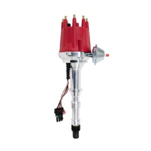TSP Pro Series Ready to Run Distributor; Cadillac V8 (368; 425; 472; 500); Red