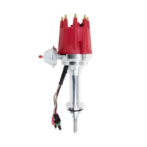 TSP Pro Series Ready to Run Distributor; Chrysler BB "B" V8 (383; 400); Red