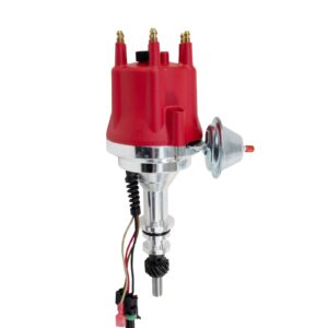 TSP Pro Series Ready to Run Distributor; Ford L6 Gen 3 (144; 170; 200; 250); Red