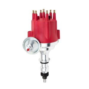 TSP Pro Series Ready to Run Distributor; Ford L6 (240-300); Red