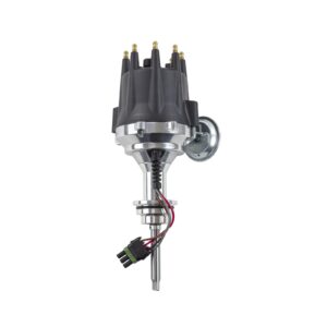 TSP Pro Series Pro Billet Distributor; Chrysler "FirePower" (Hemi) V8 (392); Black