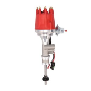 TSP Pro Series Ready to Run Distributor; Ford Y-Block Tach Drive (272-312); Red