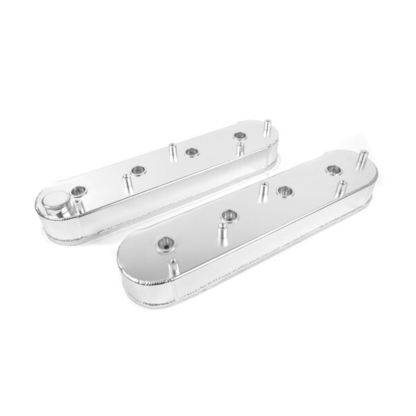 TSP Valve Covers; Fab. Alum.; with Coil Mounts LSX; Clear Anodized