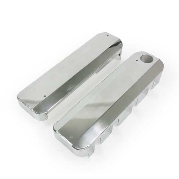 TSP Coil Covers; Fab. Alum.; LSX; Polished