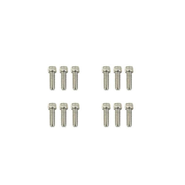 TSP Valve Covers; Fab. Alum.; Short Bolt wthout Holes SBF; Clear Anodized