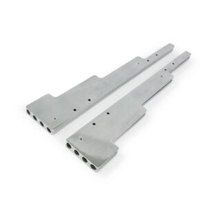 TSP Wire Looms; 9mm Aluminum Perimeter Bolt Valve Covers; Polished