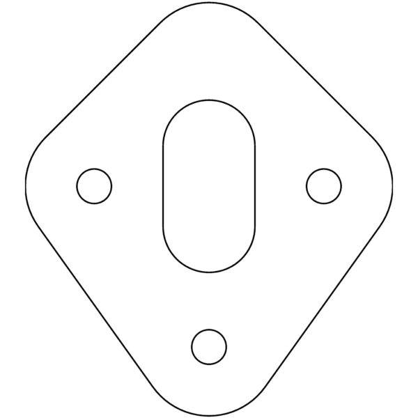 Cometic Gasket Automotive Ford 8BA/8CM Flathead V8 .031 in Fiber Dipstick Tube Gasket