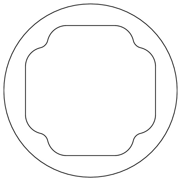 Cometic Gasket Automotive Ford 8BA/8CM Flathead V8 .060 in Fiber Oil Pump Relief Nut Gasket; 1948-1953