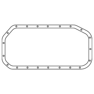 Cometic Gasket Automotive BMW M10B18/M10B20/S14B20 .062 in Fiber Oil Pan Gasket; Upper