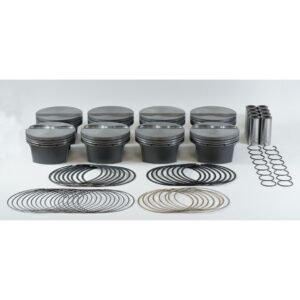 Mahle Motorsport LS 5.3L FLAT TOP - compatable with LS1/2/6 style cathedral port heads 327cid 3.790 x 1.299CH, 3.622stroke,6.125rod,0.927pin,-2.1cc,428g,10.0CR, 2618