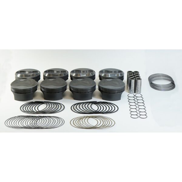 Mahle Motorsport LS COMBO DOME - compatable with LS1/2/6 style cathedral port heads & LS3 / L92 style rectangular port heads 418cid 4.080 x 1.110RCH, 4.000stroke,6.125rod,0.927pin,9.2cc,484g,14.1CR, 2618