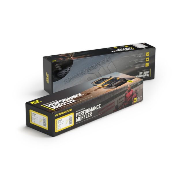 MagnaFlow 5 X 8in. Oval Straight-Through Performance Exhaust Muffler 12216