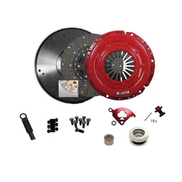 Super Street Pro Clutch Pack: Mustang 1986-95 5.0L: 10.5 x 1-1/16 x 10: 157T