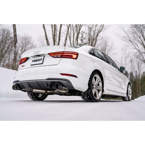 MBRP Exhaust 3" Cat Back, Quad Split Rear, T304