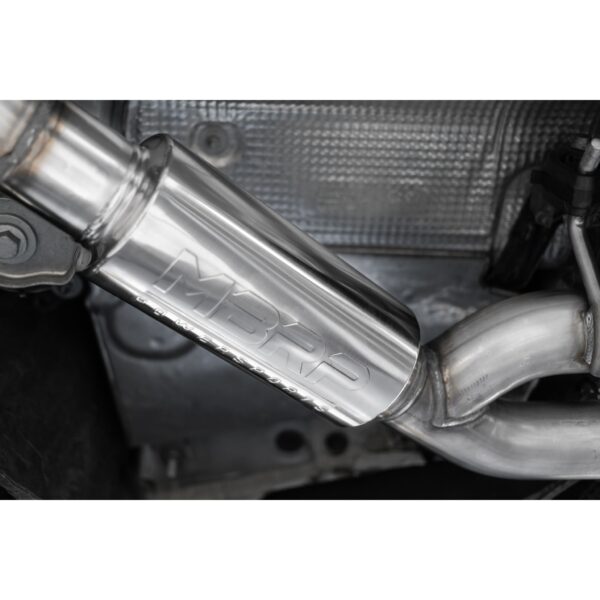 MBRP Exhaust 2.5" Resonator Back, Dual Split Rear,with Quad Tips T304