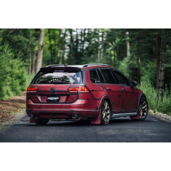 MBRP Exhaust 3in. Cat Back; 2.5in Dual Split Through Rear Bumper; T304