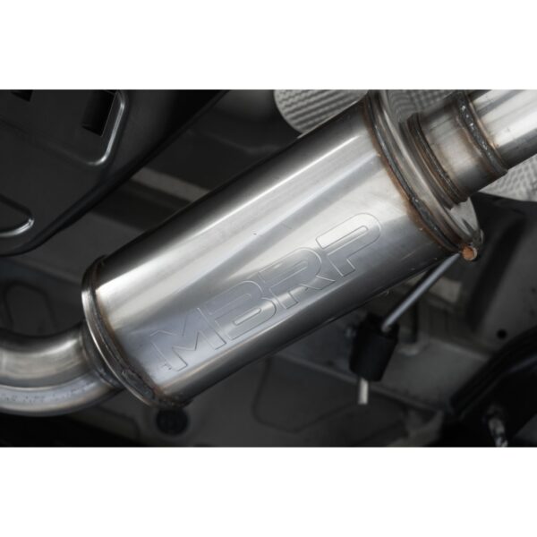 MBRP Exhaust 3in. Cat-Back; Dual Split Rear Exit; Active; T304