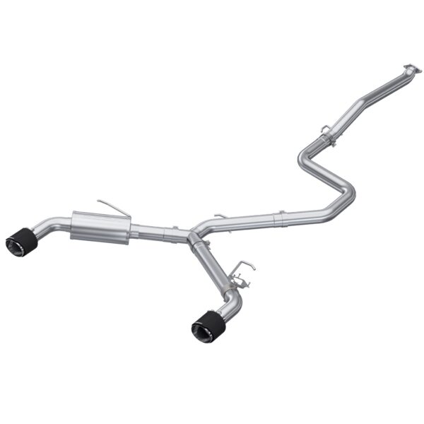 MBRP Exhaust 3in. Cat-Back; Dual Split Rear Exit; Active; T304