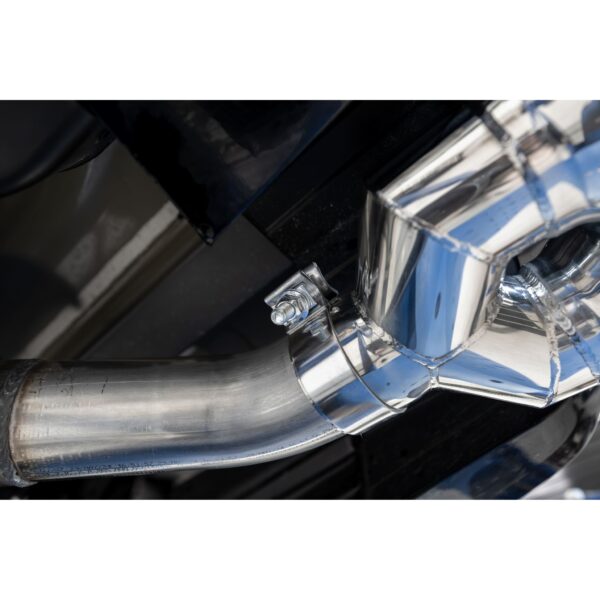 MBRP Exhaust 3in Axle-Back, Single Rear Exit with Dual Outlet Polished Tip