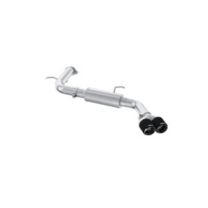 MBRP Exhaust 3in Axle-Back, Single Rear Exit with Dual Outlet Carbon Fiber Tip