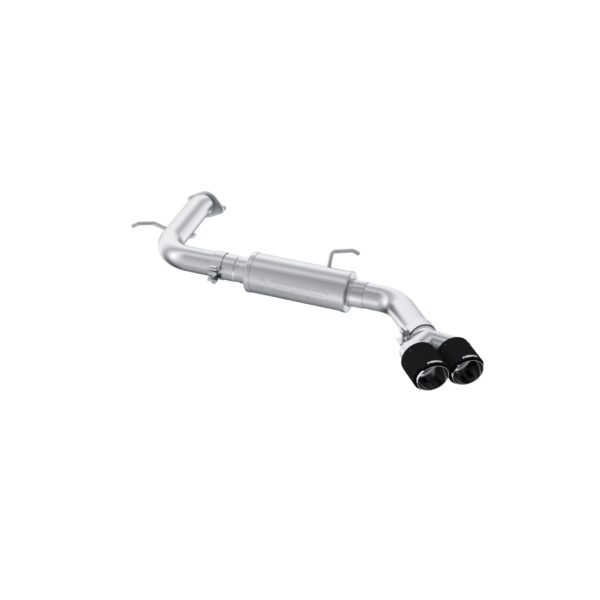 MBRP Exhaust 3in Axle-Back, Single Rear Exit with Dual Outlet Carbon Fiber Tip