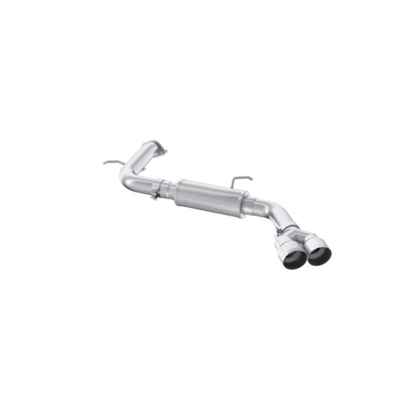 MBRP Exhaust 3in Axle-Back, Single Rear Exit with Dual Outlet Polished Tip