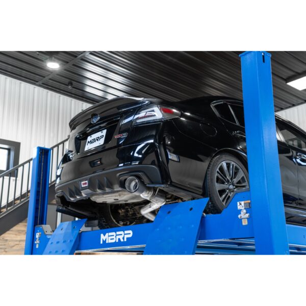 MBRP Exhaust 3" Cat Back, Single Rear Exit, T304 with CF Tips