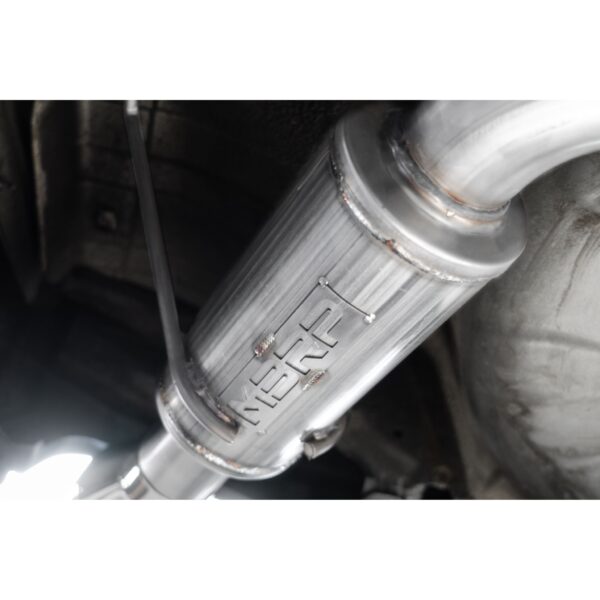 MBRP Exhaust 3" Cat Back, Single Rear Exit, T304 with CF Tips