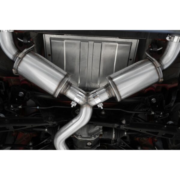 MBRP Exhaust 3in. Cat Back; Dual Split Rear; T304; BE Tip