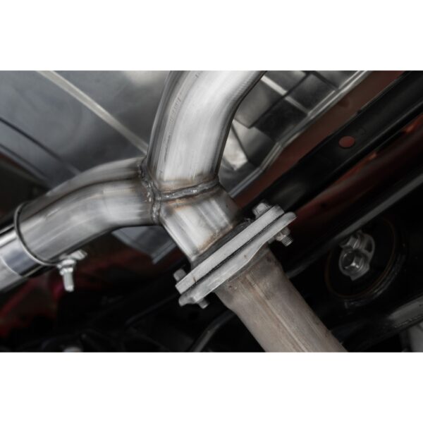 MBRP Exhaust 2.5" Axle-Back; Dual Rear Exit; CF Tips