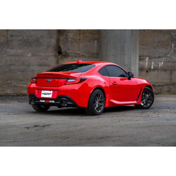 MBRP Exhaust 2.5" Axle-Back; Dual Rear Exit; CF Tips