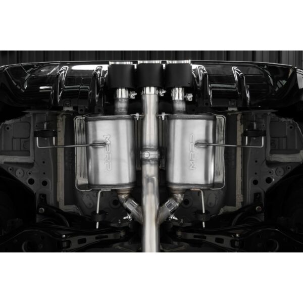 MBRP Exhaust 3" Cat Back, Triple Rear Exit, T304, CF Tips