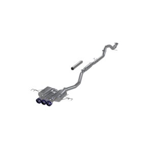 MBRP Exhaust 3" Cat Back, Triple Rear Exit, T304, BE Tips