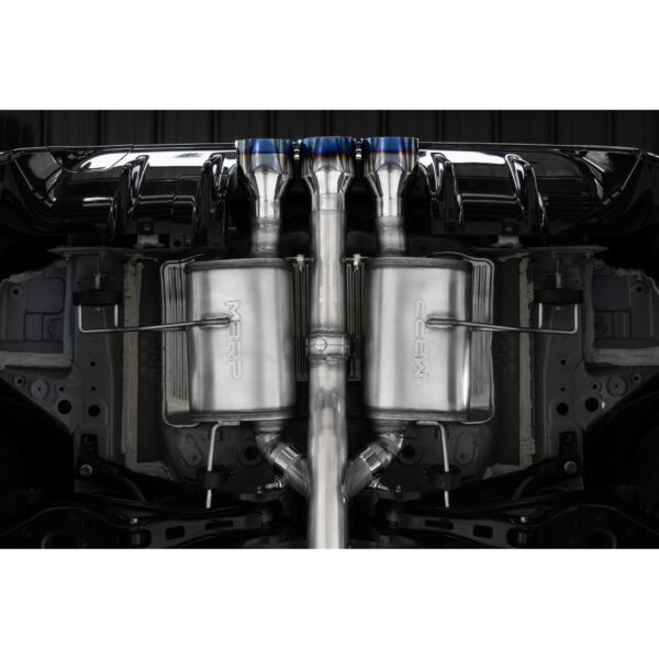 MBRP Exhaust 3" Cat Back, Triple Rear Exit, T304, BE Tips